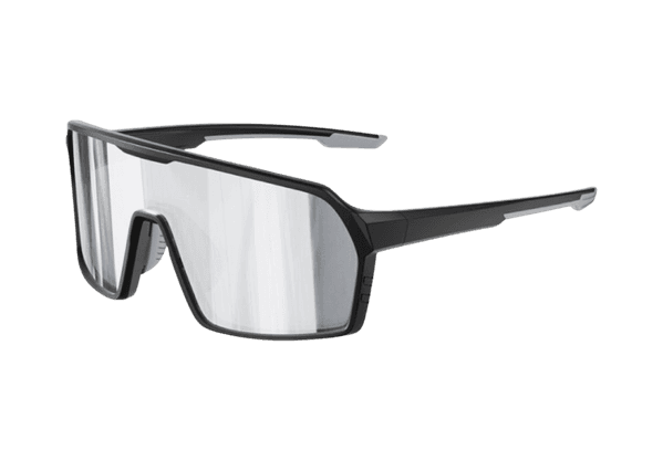 OnyxShield Matte Black - Full-coverage shield, prescription-ready — built for training in any light