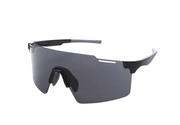 HyperEdge Sleek Black - High-performance shades built for speed, visibility, and all-day comfort
